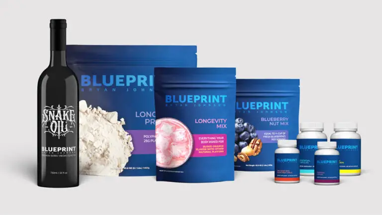 Bryan Johnson Blueprint stack