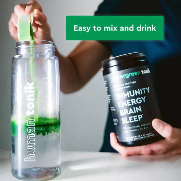 Supergreen Tonik easy to mix and drink