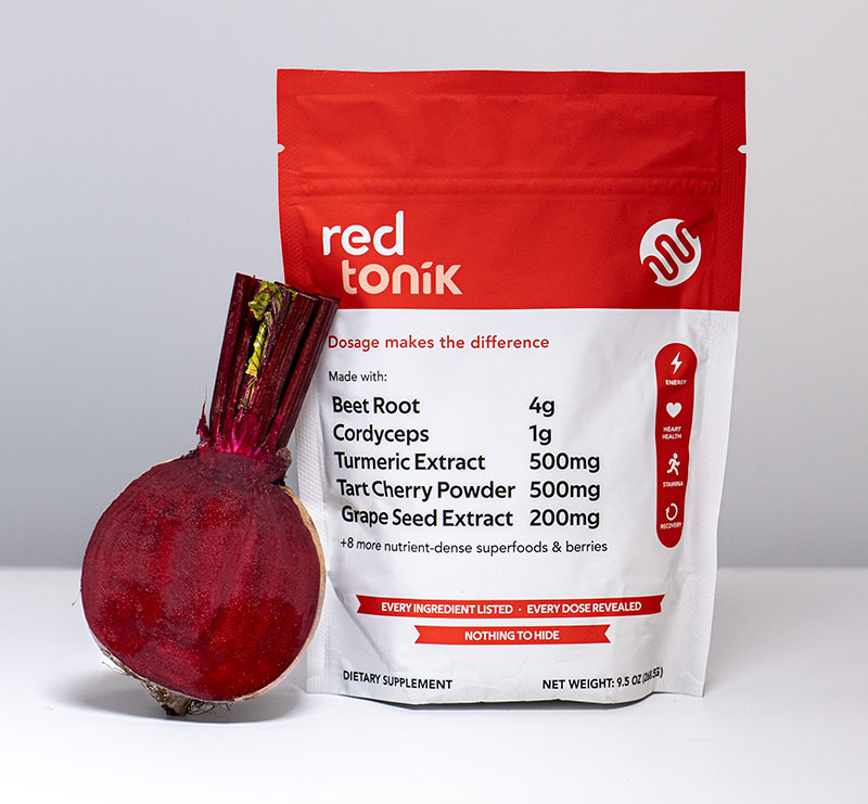 Beet root in Red Tonik