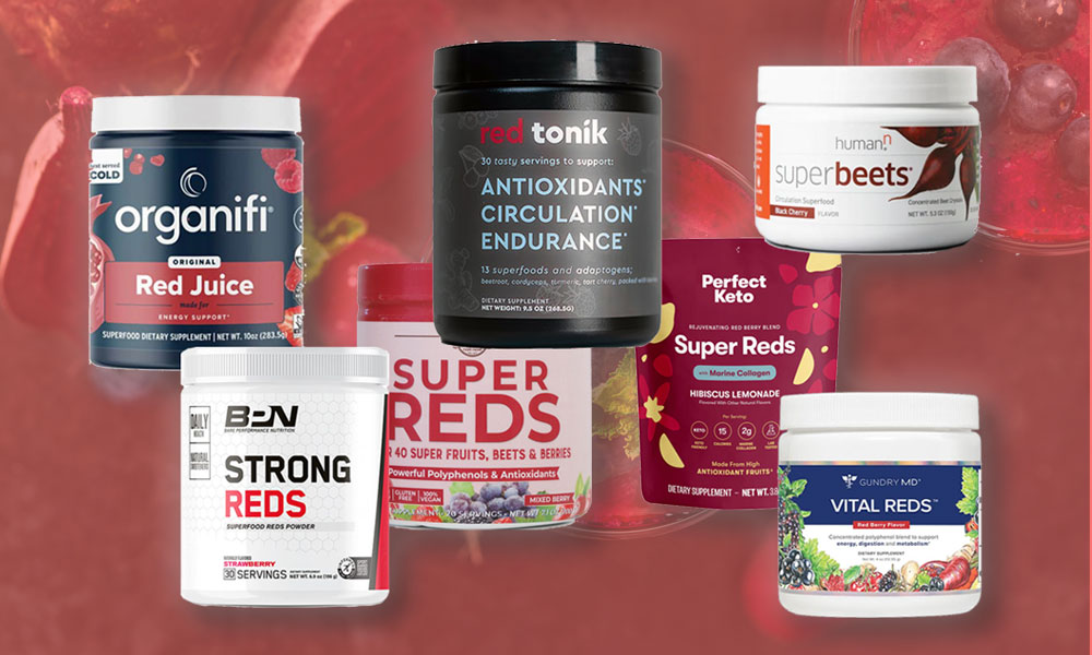 Best Reds Superfood Powders background