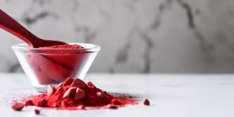 Bowl of Red Superfood Powder