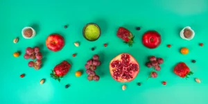 Food rich in resveratrol, polyphenols