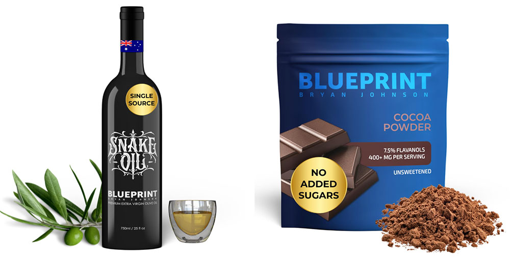 Extra Virgin Olive Oil and Dark Chocolate